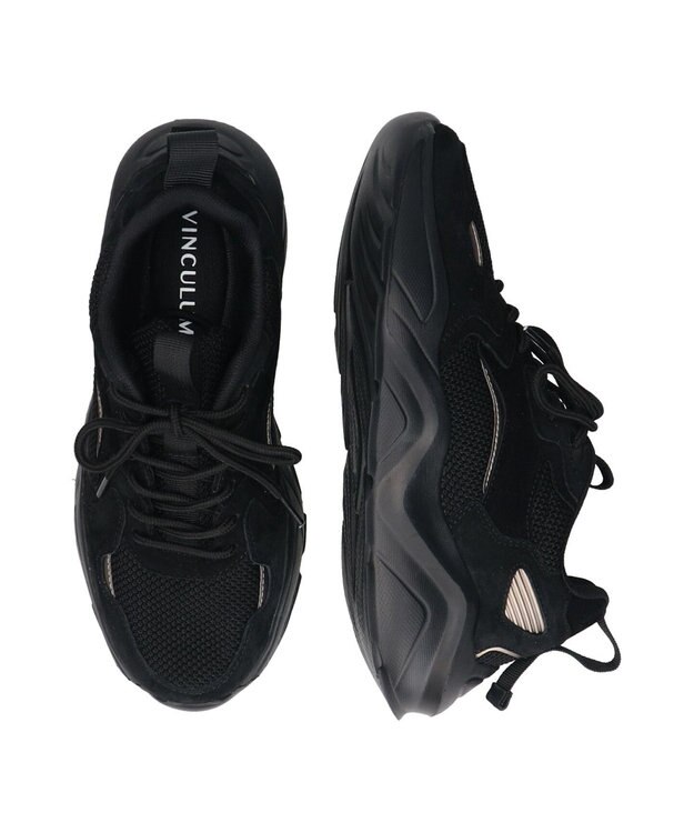 Bridget Birkin 【VINCULUM】スエードコンビ厚底スニーカー ブラック