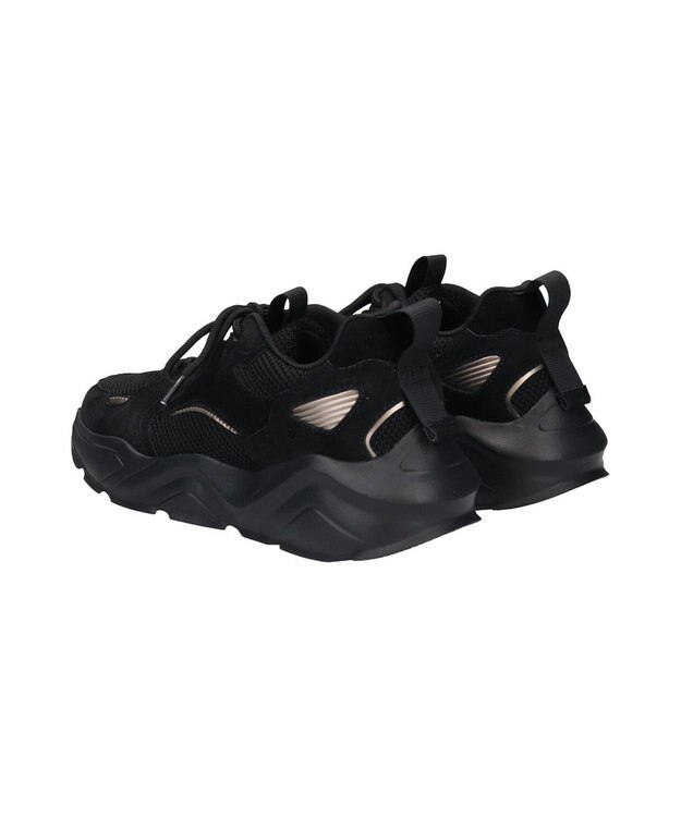 Bridget Birkin 【VINCULUM】スエードコンビ厚底スニーカー ブラック