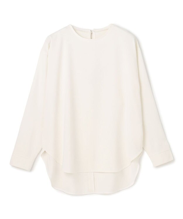 UNFILO ジョーゼット ラウンドテール プルオーバー オフ