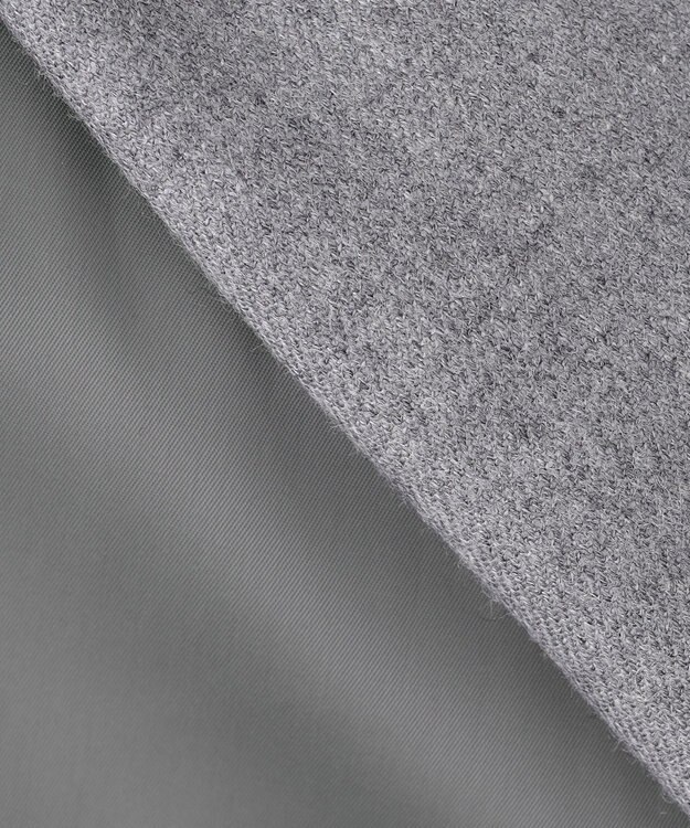 自由区 【洗える】ウォッシャブルウールサキソニー コンビネゾン TOPグレー