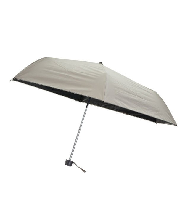 MOONBAT 晴雨兼用日傘 折りたたみ傘 シングルピコ／遮光 遮熱 UV ベージュ