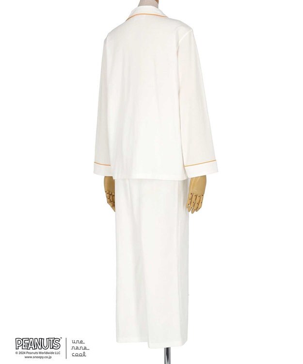 une nana cool MADE WITH PEANUTS 【綿100％】ハイゲージ天竺パジャマ WH