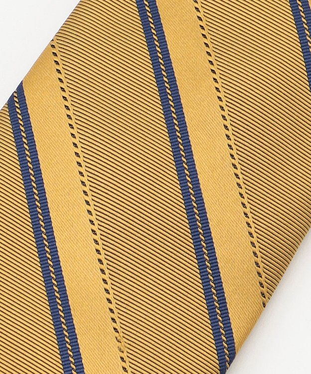 J.PRESS MEN 【STRUCTURE MIX COLLECTION】レジメンタル  ネクタイ イエロー系1