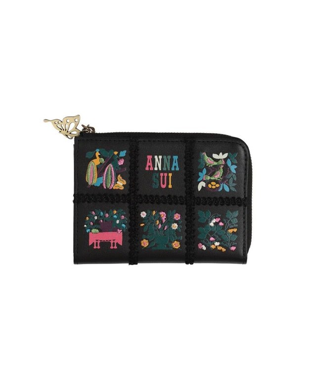 ANNA SUI ブルーム マルチケース クロ