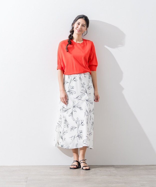 ONWARD Reuse Park 【23区】ニット春夏 オレンジ