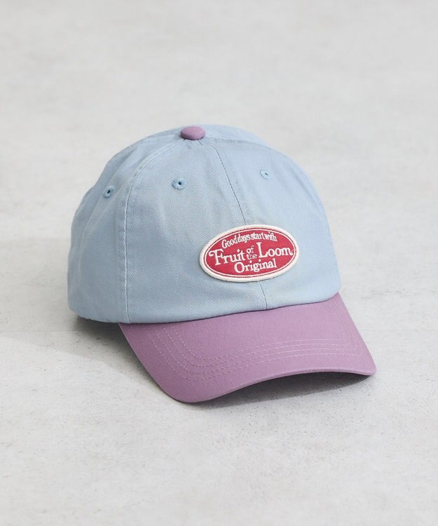 Green Parks ■ＦＲＵＩＴ　ＯＦ　ＴＨＥ　ＬＯＯＭ　２トーンキャップ Purple