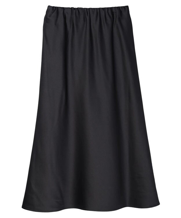 AMERICAN HOLIC イージーケアマーメイドサテンスカート Charcoal Gray