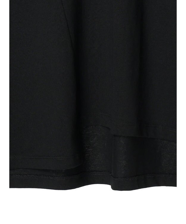 AMERICAN HOLIC アシンメトリー切替カットチュニック Black