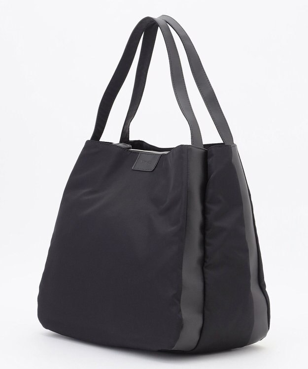 Y'SACCS スクエアすっきりトート Mサイズ ブラック