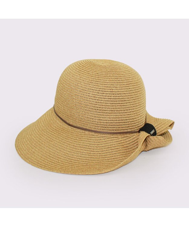 ATRENA WASH SIDE RIBBON HAT ベージュ