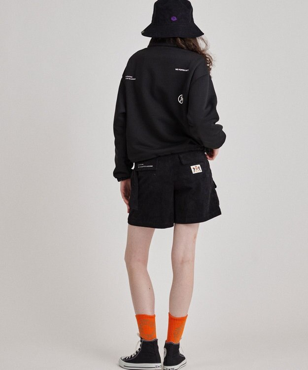 PW CIRCULUS 【WOMEN】コーデュロイ スカート見えショーツ ブラック系