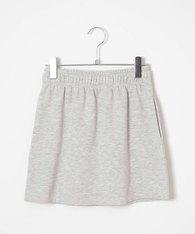 WEGO スウェットミニスカート 杢グレー