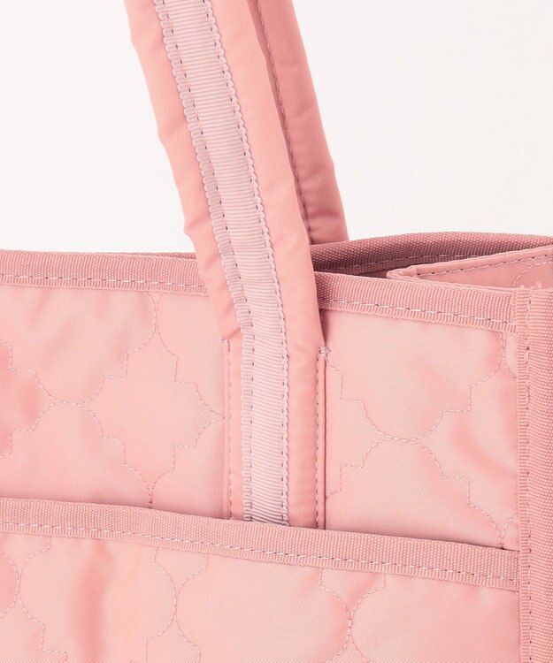 TOCCA 【A４サイズ・撥水】CHECKER CLOVER QUILT TOTE トートバッグ ピンク系