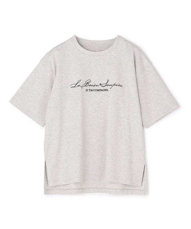 UNFILO BEAUTY FORM-T cotton ロゴ ハーフスリーブ Tシャツ TOPグレー