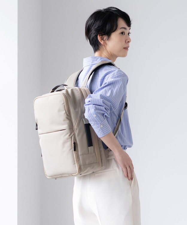 ACE BAGS & LUGGAGE ace. ガジェタブルU リュックサック A4/14インチPC収納 通勤 通学 20072 エース サンドベージュ