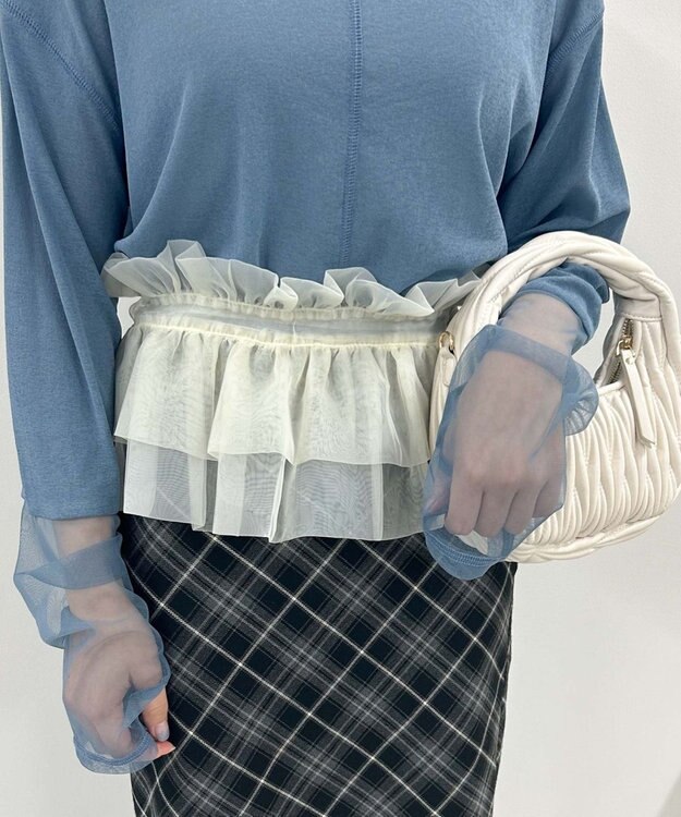 WEGO マルチWAY付けフリル 柄4