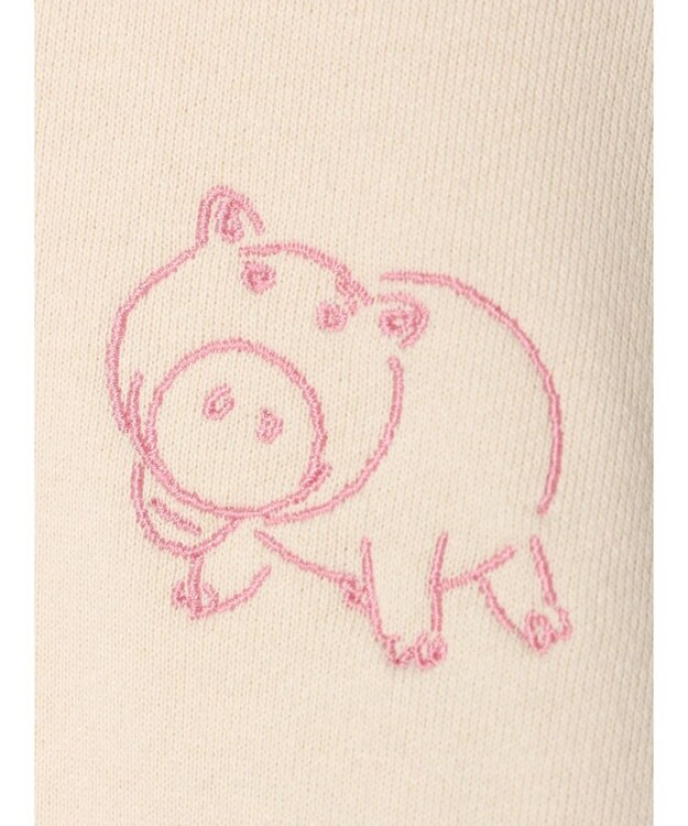 Green Parks ＴＯＹ　ＳＴＯＲＹ／ワンポイント裏毛スウェット Pink