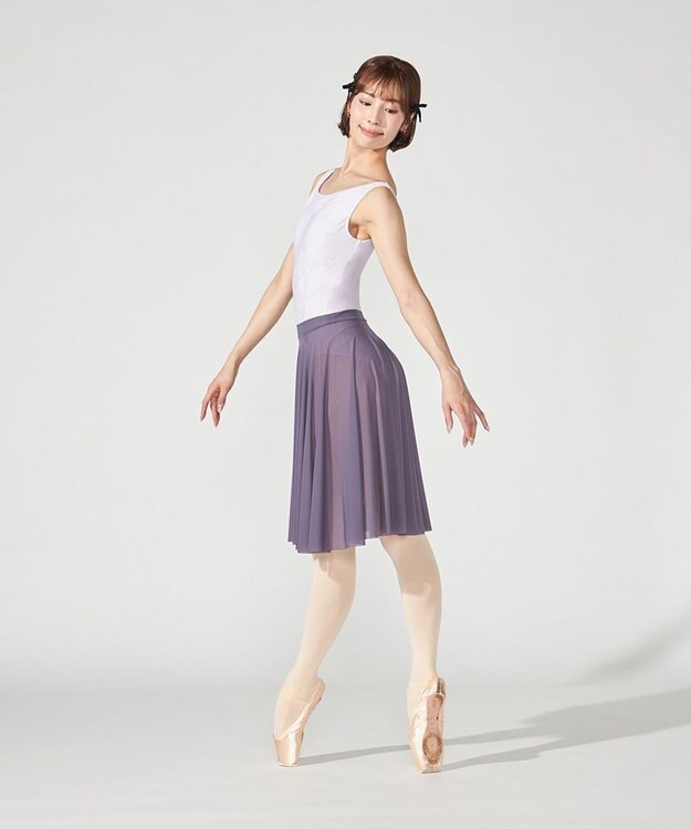 Chacott スカート チャコールグレー