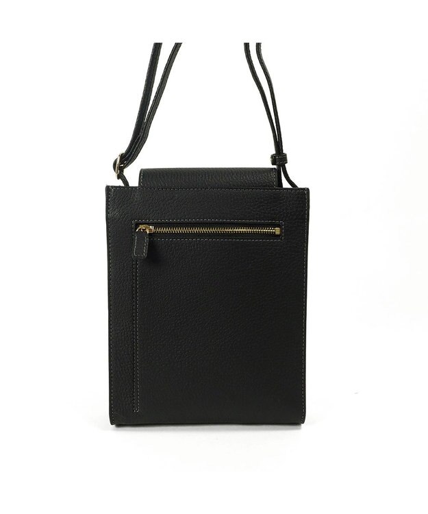 PELLE BORSA 縦ポシェット Reinette レネット 4740 ブラック