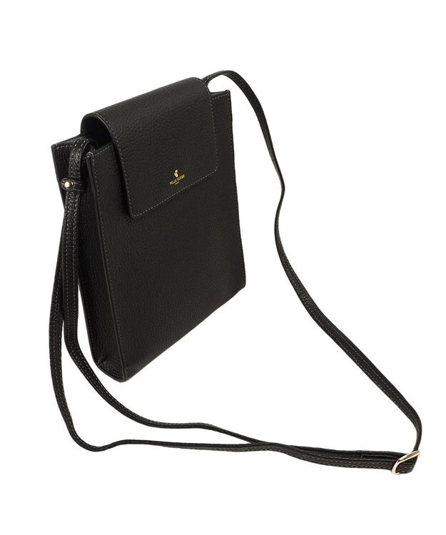 PELLE BORSA 縦ポシェット Reinette レネット 4740 ブラック