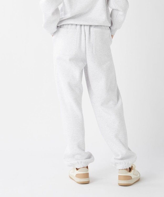 OP／FILA 【Kappa】シンプルロゴ ユニセックススウェットパンツ ホワイト