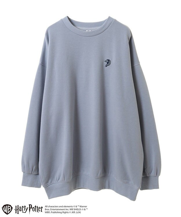 Green Parks ハリー・ポッター／サガラ刺繍裏毛プルオーバー Blue