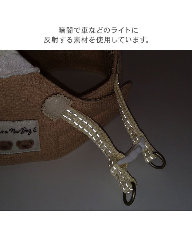 試着のみ　ペットパラダイス　くま　アウターハーネス　3S PET PARADISE（ペットパラダイス） 犬 ハーネス なりきり 〔3S