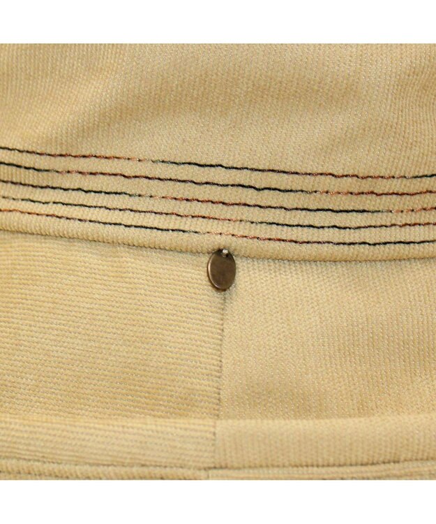 ATRENA チャーム付き膨れつば セーラーハット ベージュ