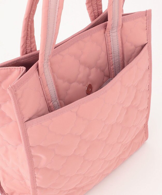 TOCCA 【A４サイズ・撥水】CHECKER CLOVER QUILT TOTE トートバッグ ピンク系