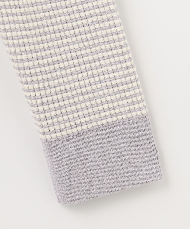 ANY SIS 【美人百花11月号掲載】クラシカルカーデ×ミディワンピ セット ロイヤルラベンダー