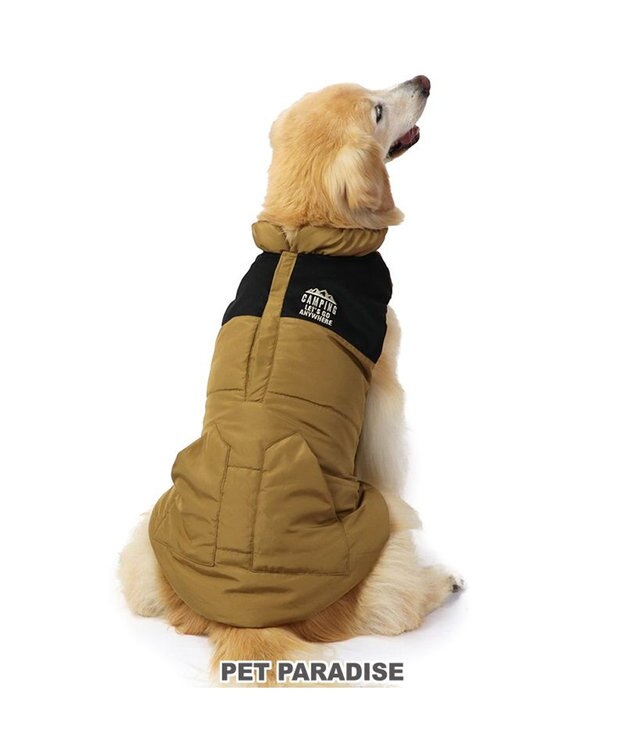 PET PARADISE ペットパラダイス 遠赤外線 エアベスト  《ブラウン》 中型犬 大型犬 ブラウン