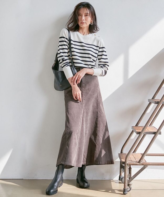 23区 サイドゴア ブーツ ブラック系