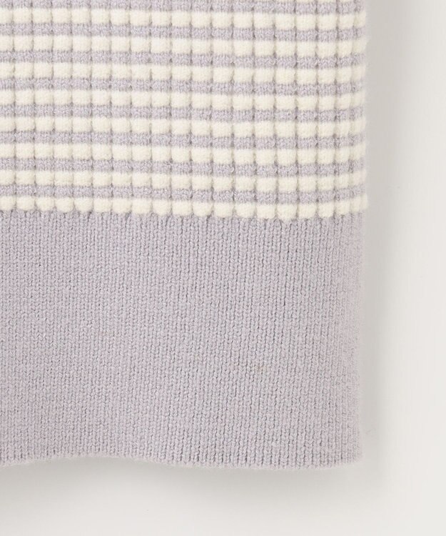 ANY SIS 【美人百花11月号掲載】クラシカルカーデ×ミディワンピ セット ロイヤルラベンダー