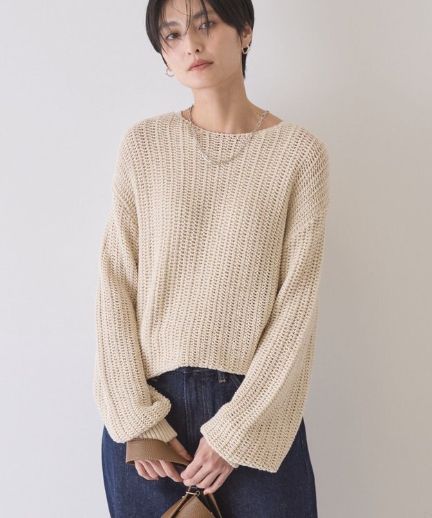 AMERICAN HOLIC ルーズニットプルオーバー Ivory