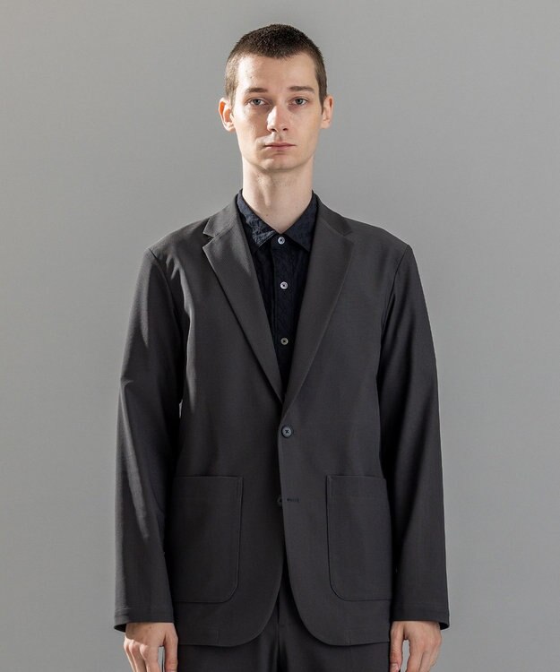 JOSEPH HOMME ＜新色追加＞新素材【抜群の通気性/360度ストレッチ】エアトールストレッチ パッチポケットジャケット 【追加カラー】グレー系