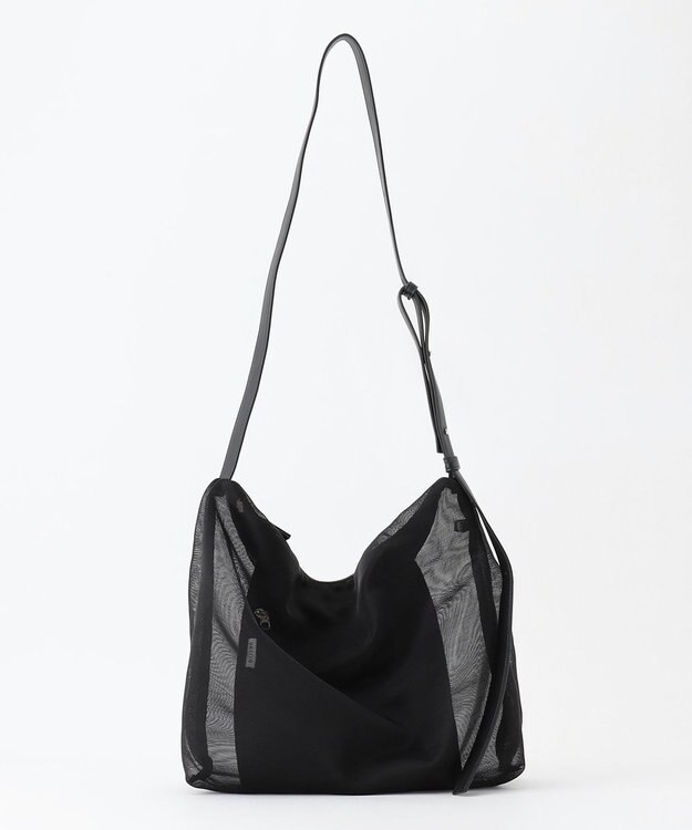 UNFILO シアー ショルダーバッグ ブラック