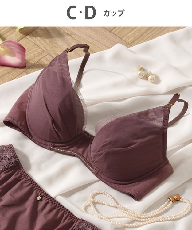 Wing 【マッチミーブラ】 ブラがわたしに合わせてくれる 【グッドデザイン賞受賞】 バストの左右差や個々のバストの状態に対応  KB2011 ウイング／ワコール エンジ