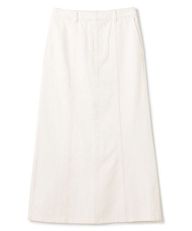BEIGE， MARCK / デニムスカート White
