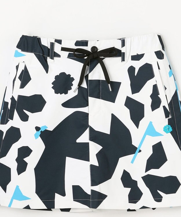 PW CIRCULUS 【WOMEN】DOVE柄 ボックススカート ゴルフウェア レディース ホワイト系5