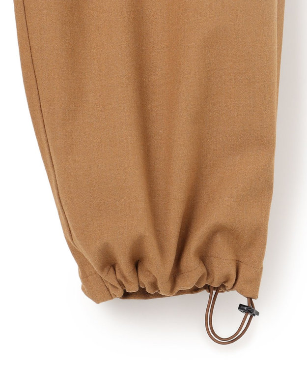 UNFILO L ライトフランネル イージーパンツ キャメル