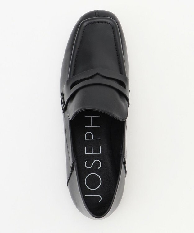 JOSEPH レザーローファー Black