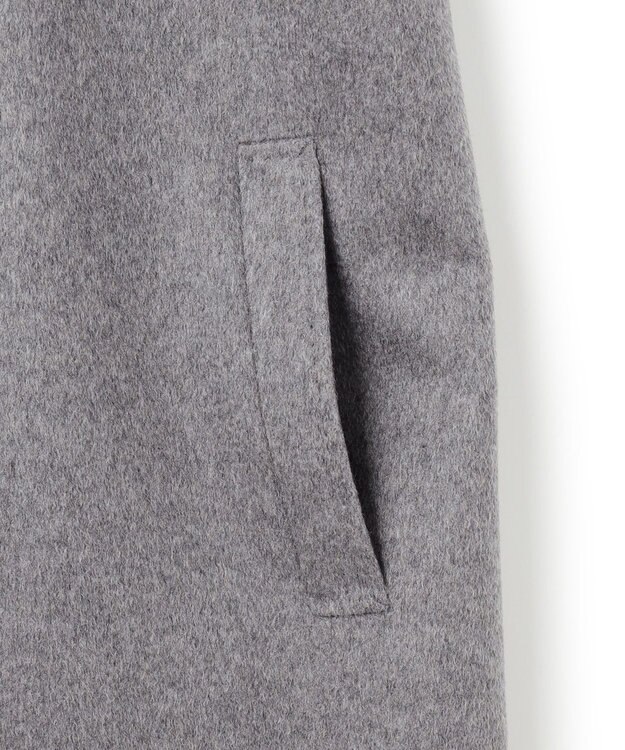 23区 S COLOMBOカシミヤビーバー ダブルフロント チェスターコート グレー系