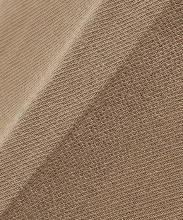 23区 【エステータ】ウールリネン タックワイドパンツ カーキ系