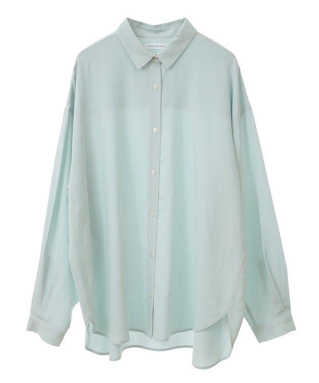 AMERICAN HOLIC サラックールバックタックシャツ Mint