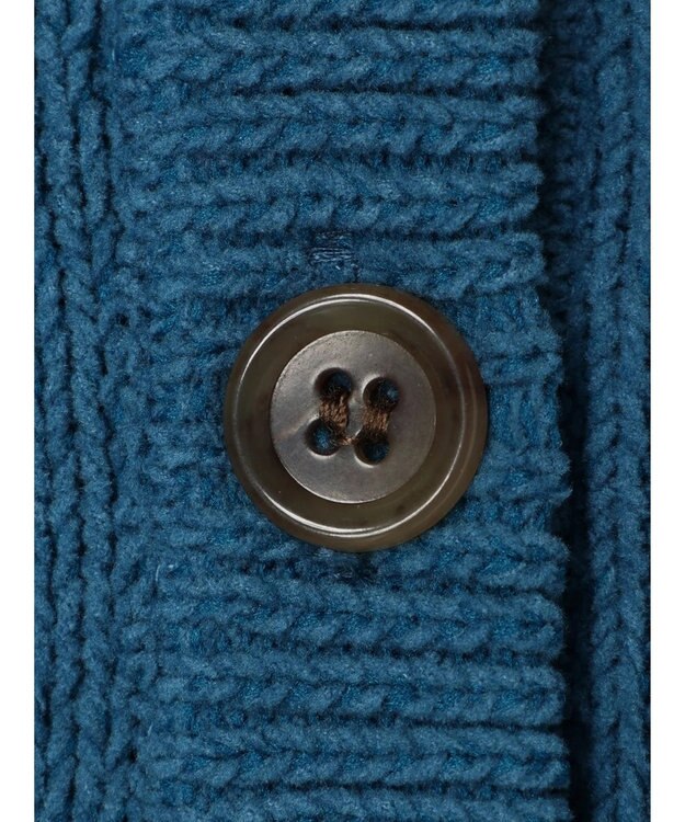 CRAFT STANDARD BOUTIQUE ７Ｇモールニット　ヘンリーＰＯ　Ｌ／Ｓ Blue