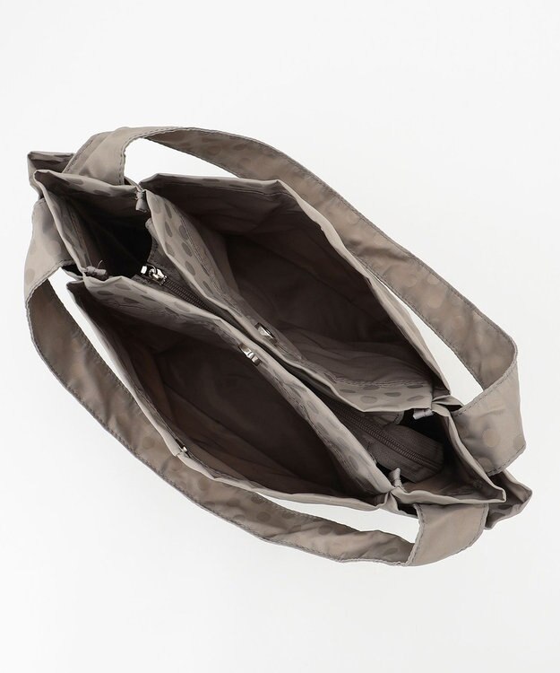 Y'SACCS 【Y’SACCS vous et】ドットジャカードトート Mサイズ グレージュ