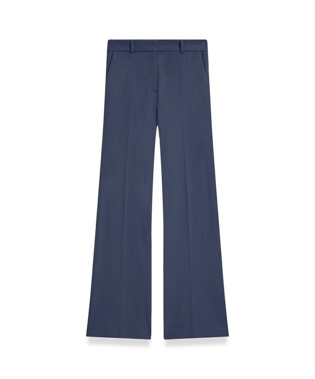 JOSEPH ギャバジンストレッチ　フィットフレアートラウザーズ Harbour