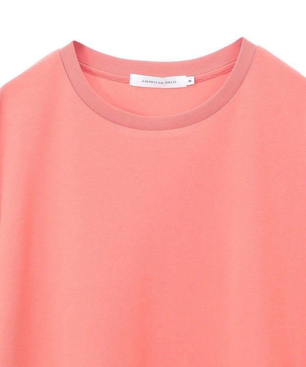 AMERICAN HOLIC 【新色追加】【接触冷感】コクーンシルエットカットソー Orange