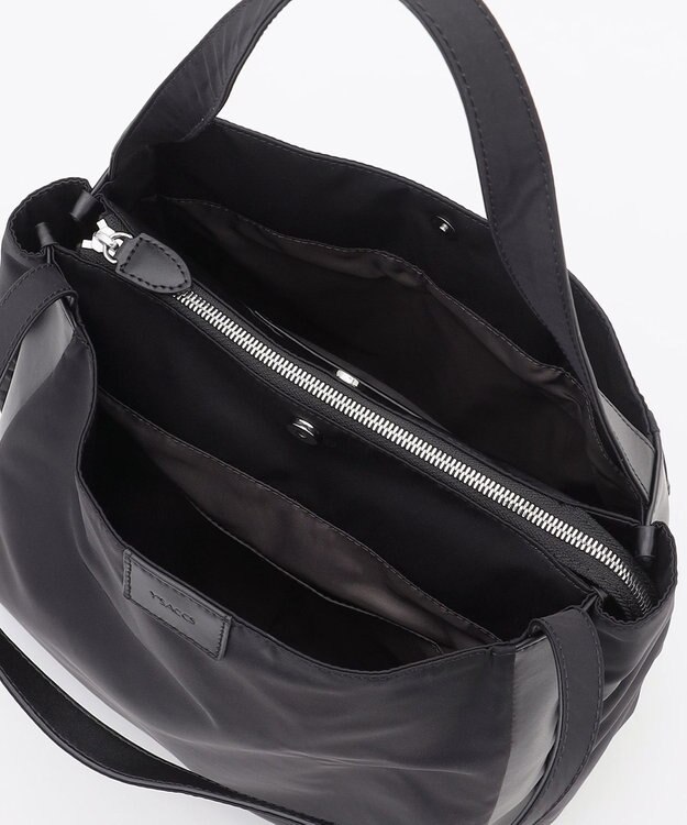 Y'SACCS スクエアすっきりトート Mサイズ ブラック