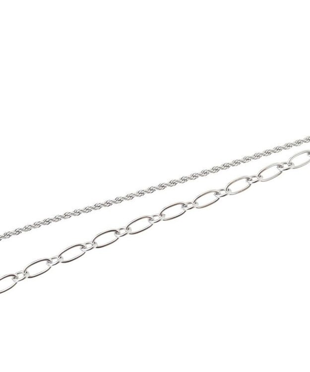 Green Parks ・ＨＡＬＦ　ＴＩＭＥ　サージカルチェーンネックレス Silver